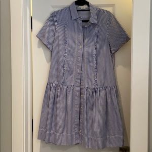Kate Spade Broome Street Striped Shirt Dress